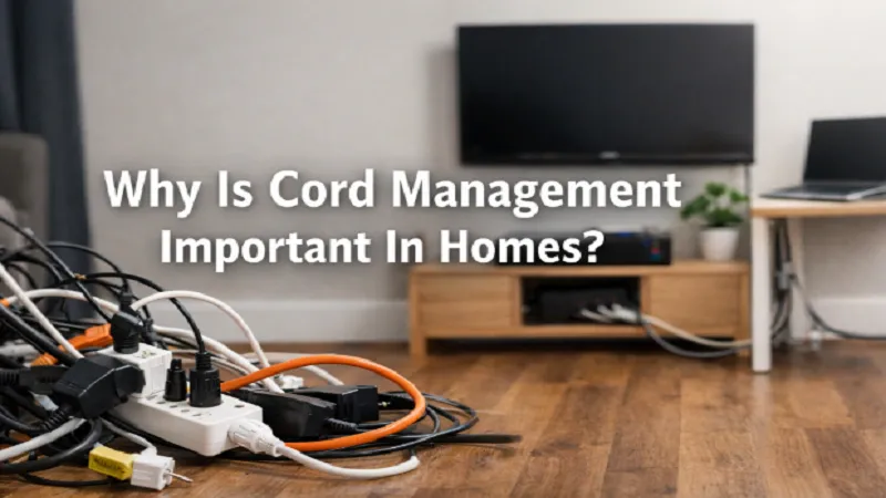 Why Is Cord Management Important In Homes? 