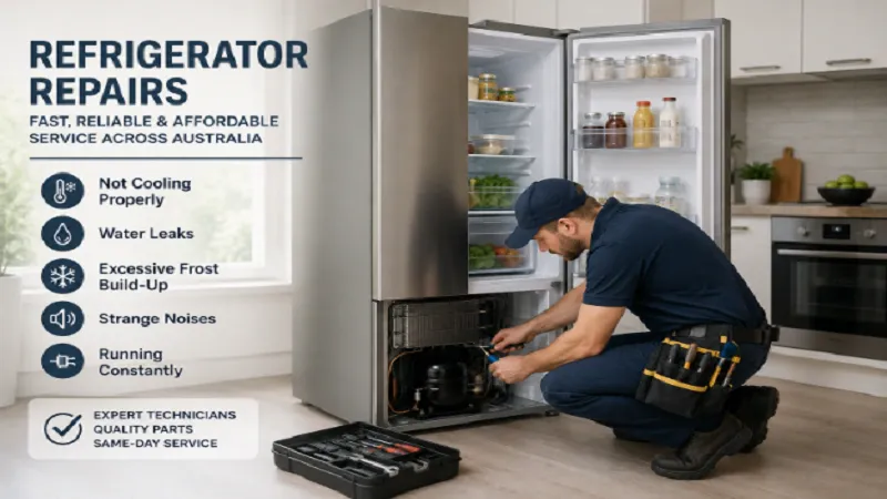 Refrigerator Repairs in Australia: Common Fridge Problems, Repair Costs, and When to Call the Experts